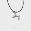 Χειροποίητο μενταγιόν Balloon Dog με μαργαριτάρι, συλλογή Olor