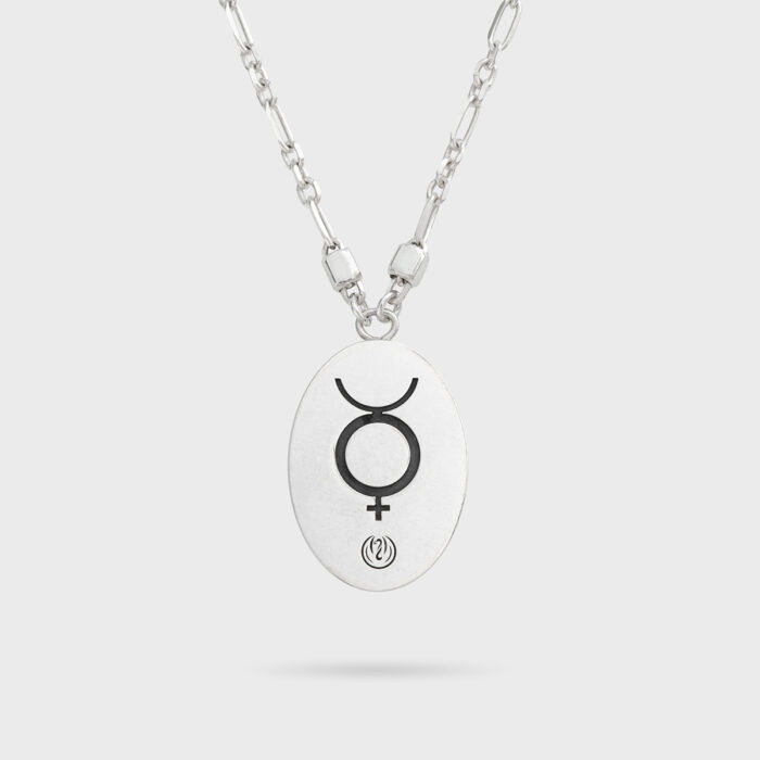 Μενταγιόν ζώδιο Δίδυμοι από ασήμι 925 – Celestia Collection Olor, φυλαχτό ζωδίων